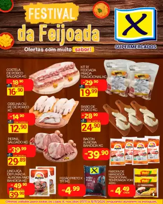 Folheto X Supermercados (válido até 11-11)