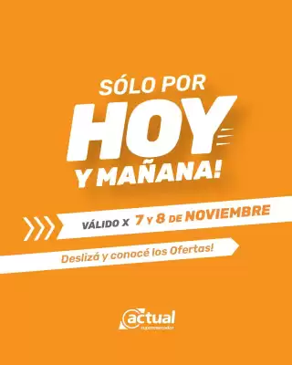 Catálogo Actual Supermercados (válido hasta 8-11)