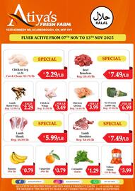 Atiya's Fresh Farm flyer week 45 Page 1