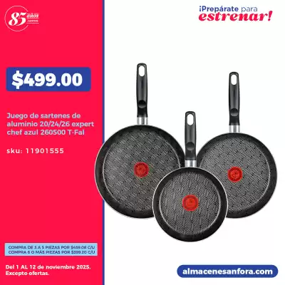 Catálogo Almacenes Anfora (válido hasta 12-11)