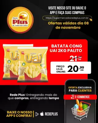 Folheto Rede Plus Supermercados (válido até 8-11)