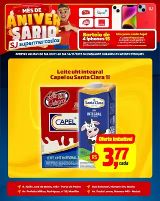 Encarte Sj Supermercados (válido até 14-11)