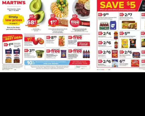 Martin's weekly ad (valid until 13-11)