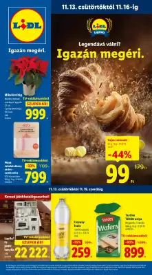 Lidl akciós újság (érvényes eddig: 19-11)