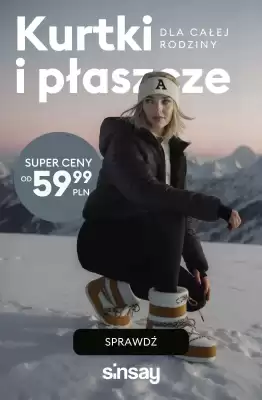 Sinsay gazetka (ważność do 14-11)