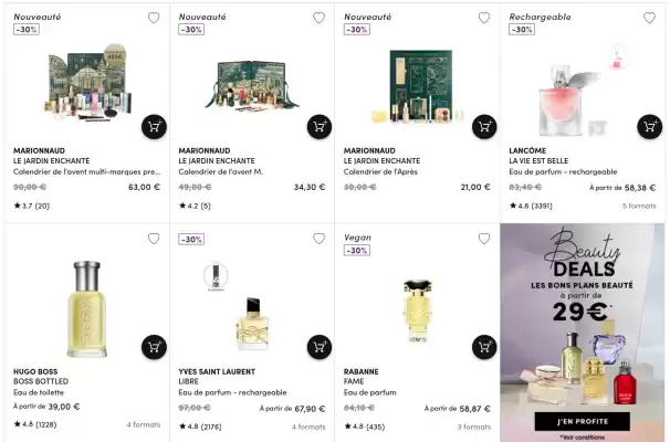 Catalogue Marionnaud (valable jusqu'au 14-11)