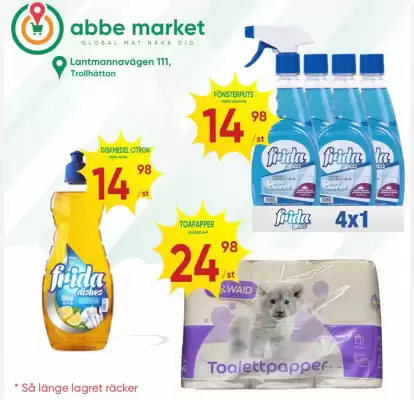 Abbe Market reklamblad (giltig till och med 22-11)