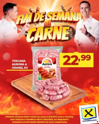 Folheto X Supermercados