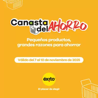 Catálogo Éxito (válido hasta 10-11)