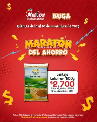 Catálogo Caribe Supermercados (válido hasta 10-11)