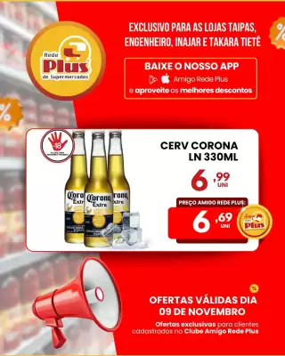 Folheto Rede Plus Supermercados (válido até 9-11)