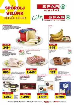 Spar akciós újság (érvényes eddig: 19-11)