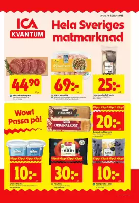 ICA Kvantum reklamblad