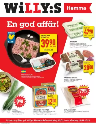 Willys Hemma reklamblad (giltig till och med 16-11)