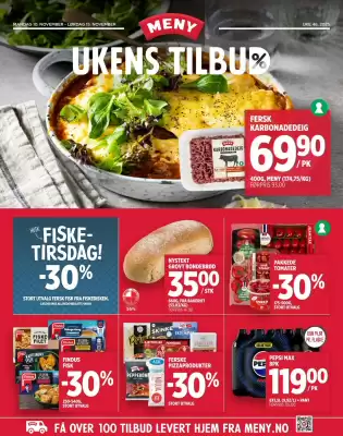Meny kundeavis (gyldig til 15-11)
