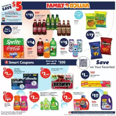 Family Dollar weekly ad (valid until 15-11)