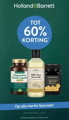 Holland & Barrett folder (geldig t/m 16-11)