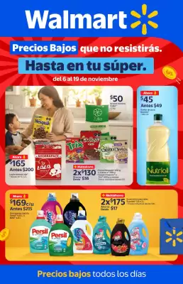Folleto Walmart (válido hasta 19-11)