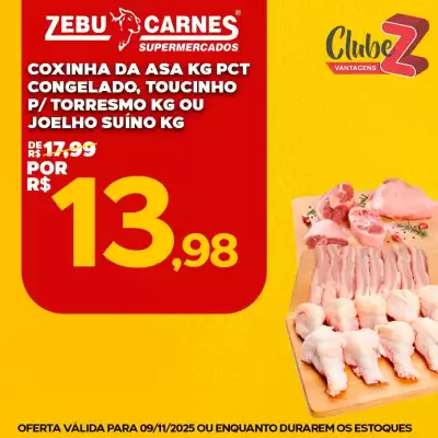Catálogo Zebu Carnes Supermercados (válido até 9-11)