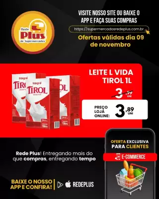 Folheto Rede Plus Supermercados (válido até 9-11)