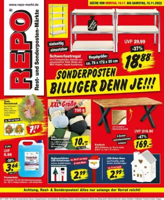Repo Markt Prospekt (gültig bis 15-11)