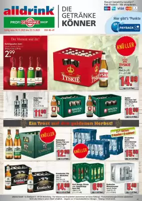 Profi Getränke Prospekt (gültig bis 22-11)