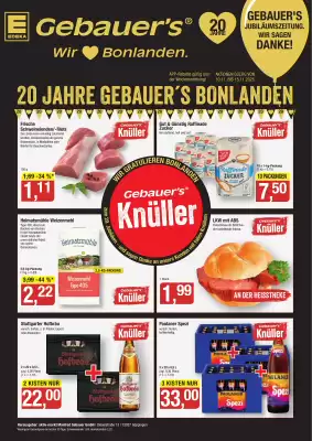 Gebauer's Prospekt (gültig bis 15-11)