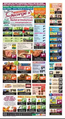 George's Market weekly ad (valid until 13-11)
