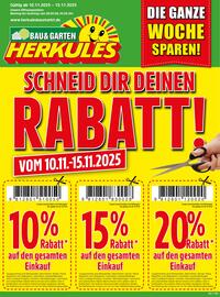 Herkules Baumarkt Prospekt woche 46 Seite 1