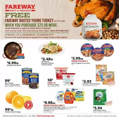 Fareway weekly ad (valid until 15-11)