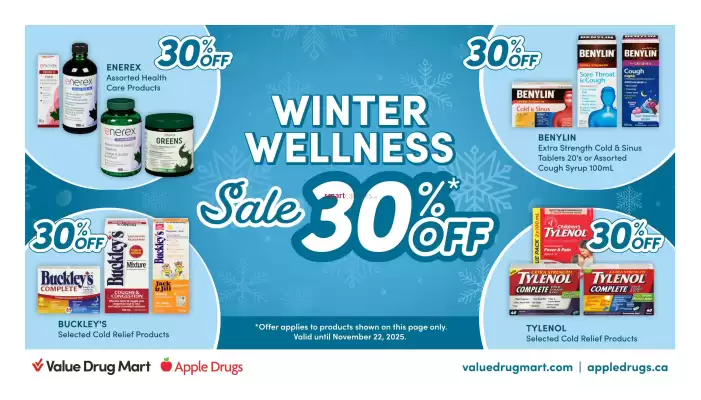 Value Drug Mart flyer (valid until 22-11)