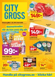 City Gross reklamblad vecka 46 Sida 1