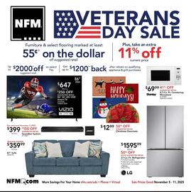 Nebraska Furniture Mart weekly ad week 45 Page 1
