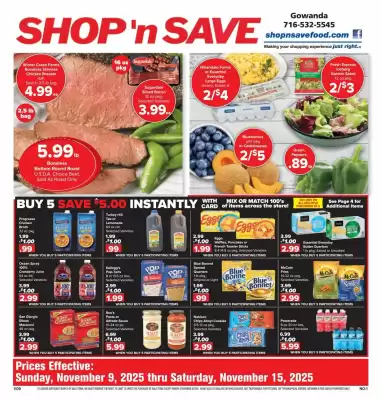 Shop 'n Save weekly ad (valid until 15-11)