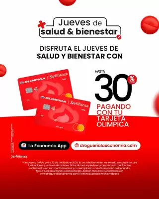 Catálogo Droguería la Economía (válido hasta 20-11)