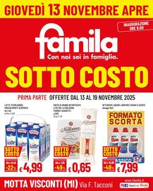 Volantino Famila settimana 46 Pagina 1