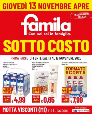 Volantino Famila (valido fino al 19-11)
