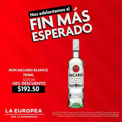 Catálogo La Europea (válido hasta 12-11)