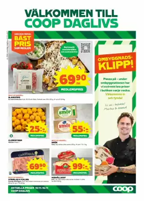 Coop Daglivs reklamblad (giltig till och med 16-11)