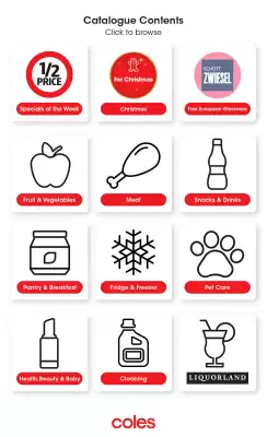 Coles catalogue (valid until 18-11)