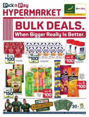 Pick n Pay Hypermarket catalogue (valid until 26-11)