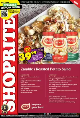Shoprite catalogue (valid until 7-12)
