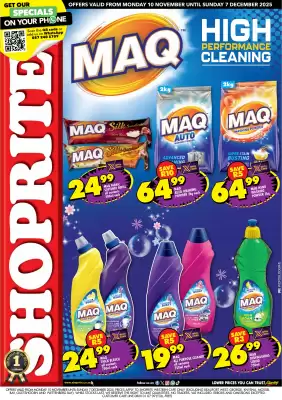 Shoprite catalogue (valid until 7-12)