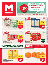 MPreis Flugblatt woche 46 Seite 1