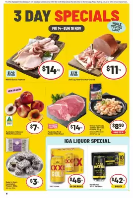 IGA catalogue (valid until 16-11)