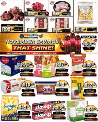 Take 'n Pay catalogue (valid until 16-11)