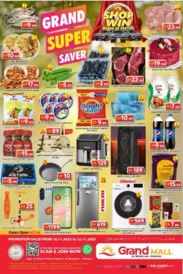 Grand Hyper Market catalogue (valid until 12-11)