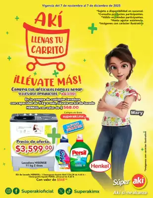 Folleto Super Aki (válido hasta 7-12)