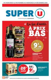 Catalogue Super U | Noël à prix bas ! page 1