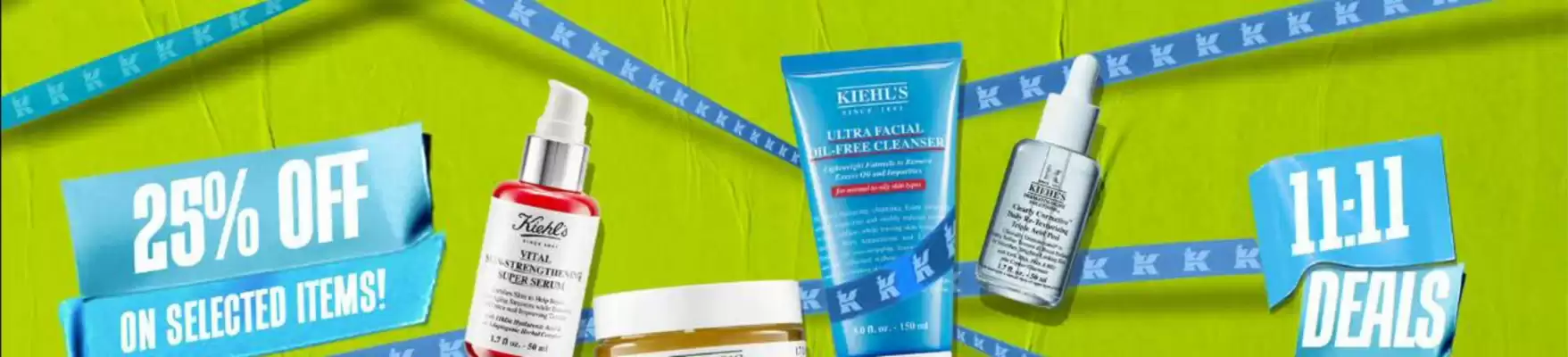 Kiehl's catalogue (valid until 14-11)